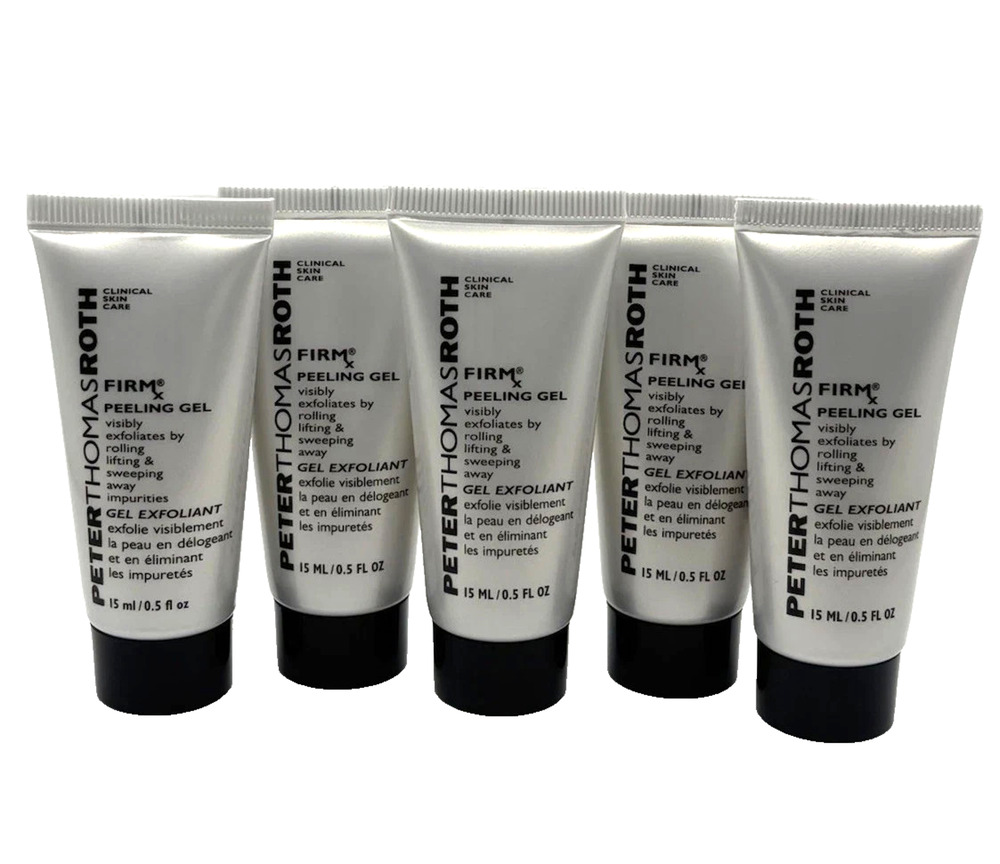 Peter Thomas Roth FIRMx Peeling Gel 0.5oz Each (LOT OF 5)